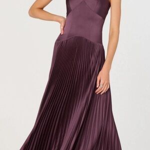 ASTR The Label plum dress | vintage style